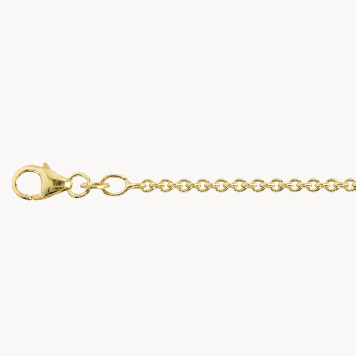 Collierkette Anker rund, 2 mm