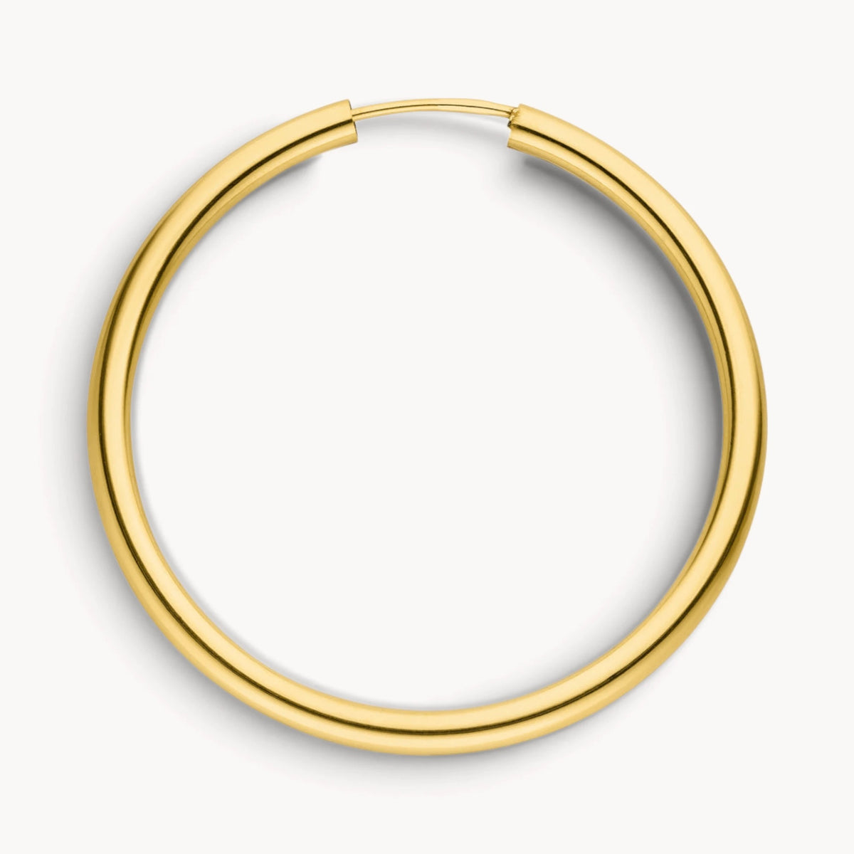 Runddrahtcreole in 333er Gelbgold