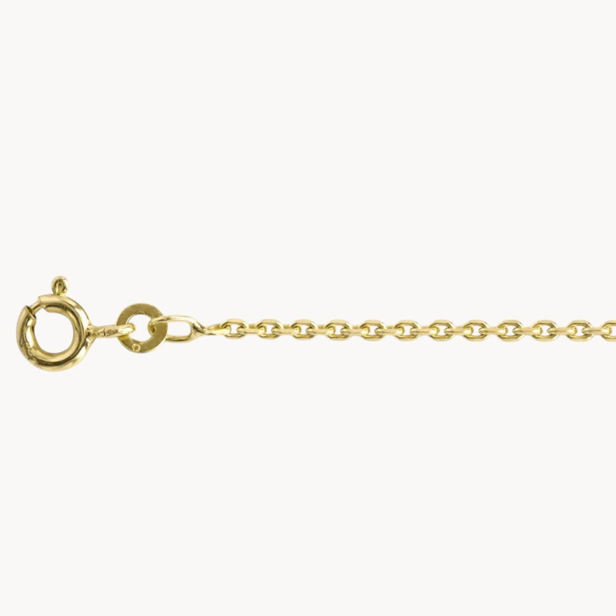 Collierkette Anker diamantiert, 1,6 mm