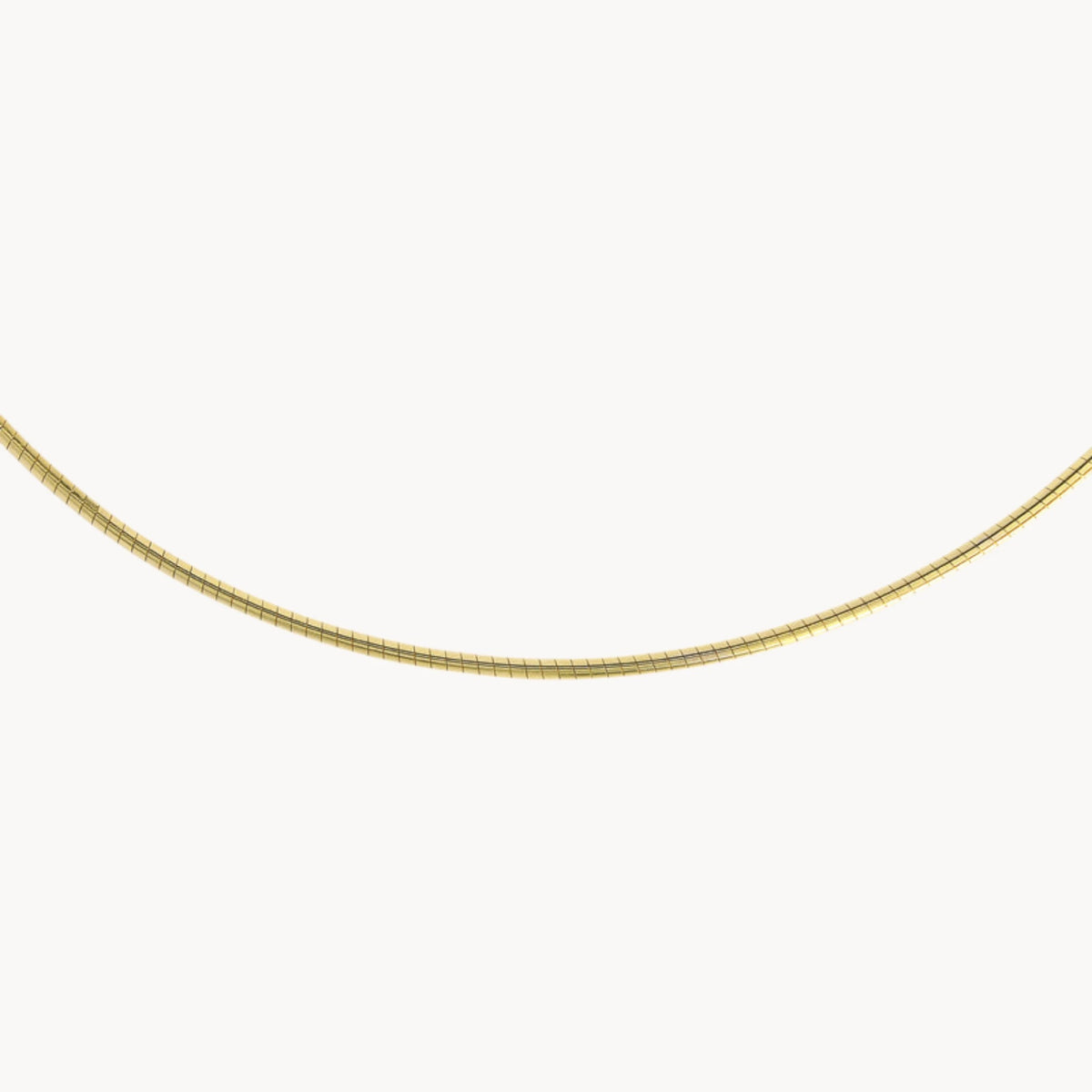 Omegareif in Gold, mit abschraubbarer Öse