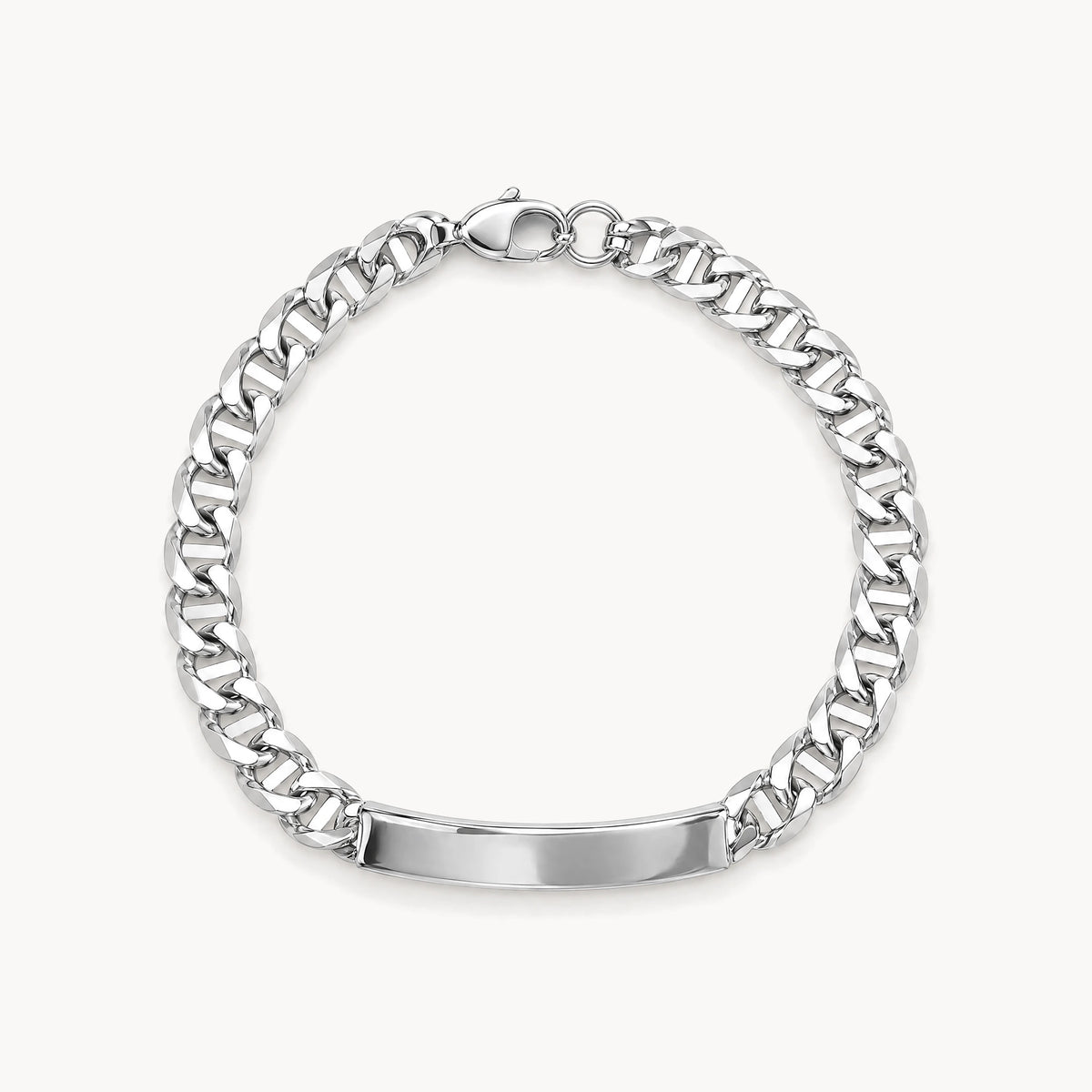 Identitätsband in 925er Silber