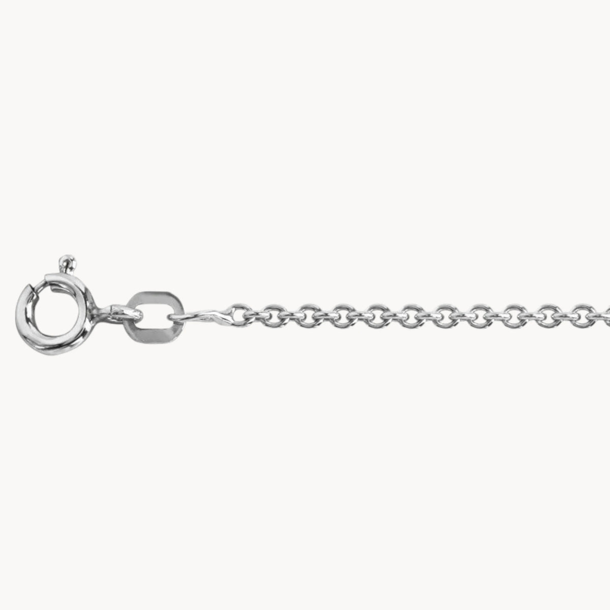 Collierkette Anker rund, 2 mm