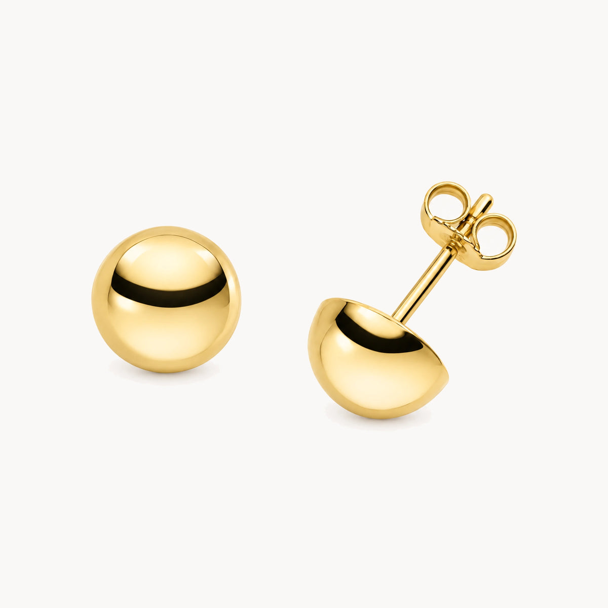 Ohrstecker in 333er Gelbgold
