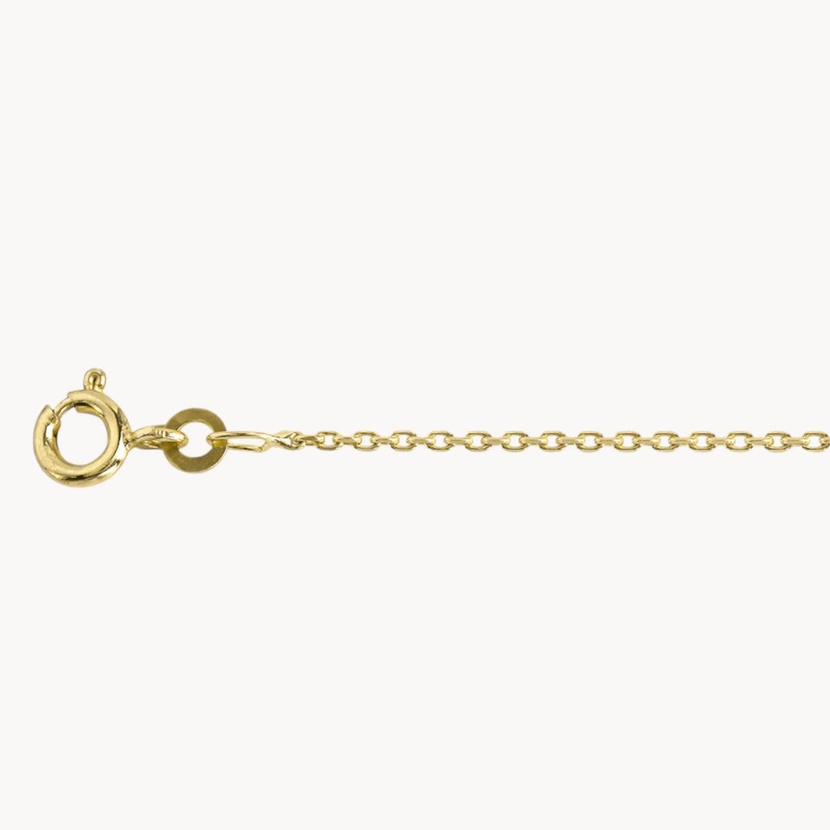 Collierkette Anker diamantiert, 1,3 mm