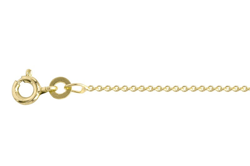 Collierkette Anker rund, 0,8 mm
