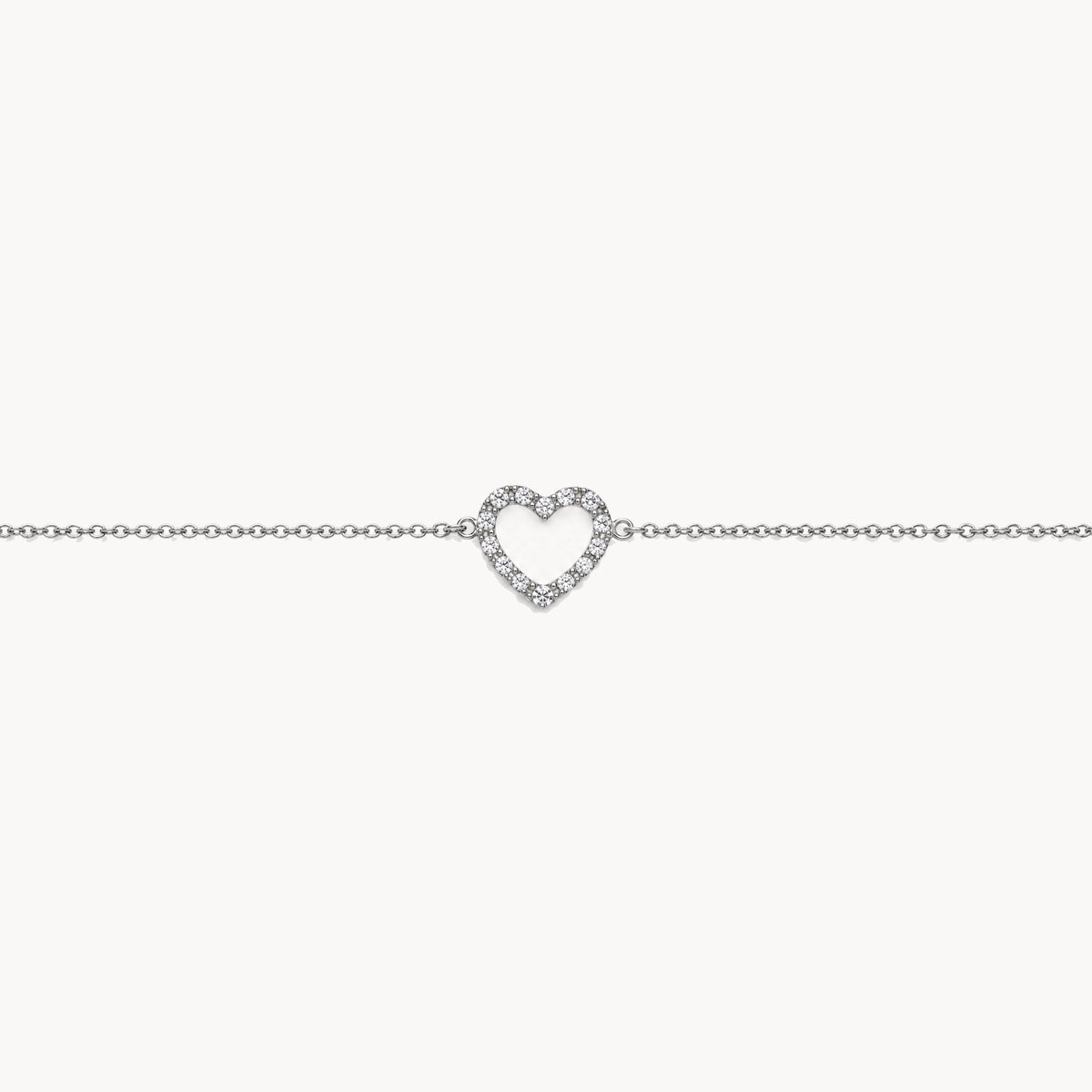 Armband in 333er Gold mit Zirkonia