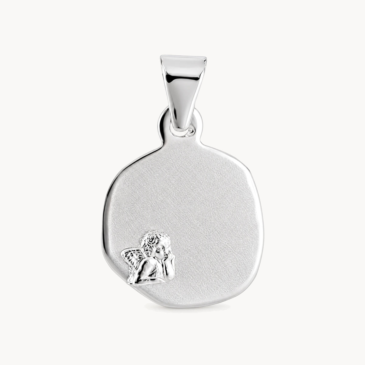 Medaille „Schutzengel“ in 925er Silber