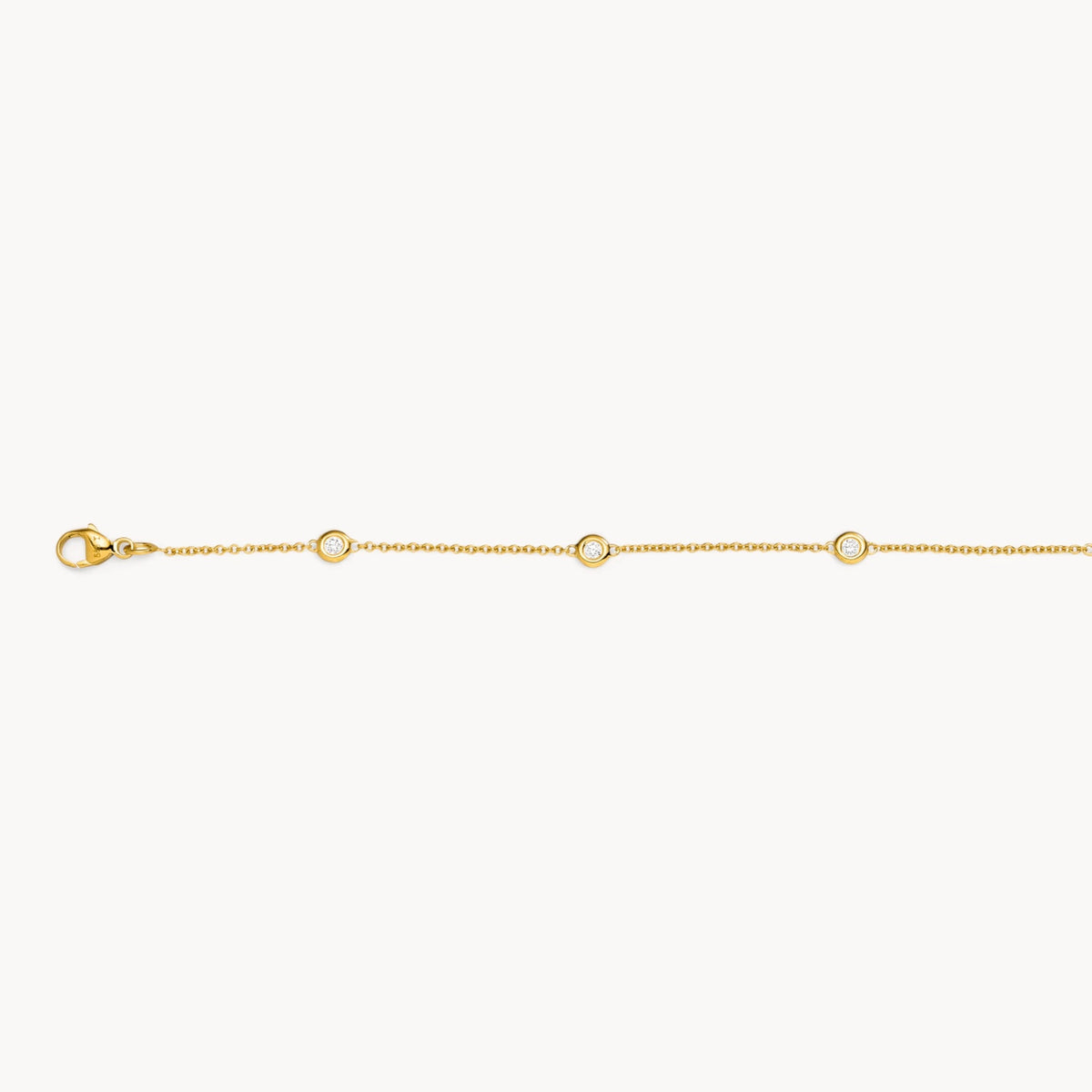 Armband & Kette in 585er Gold mit Diamant