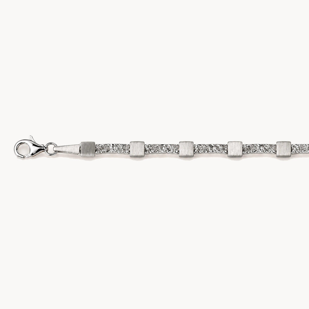 Armband & Kette in 925er Silber rhodiniert