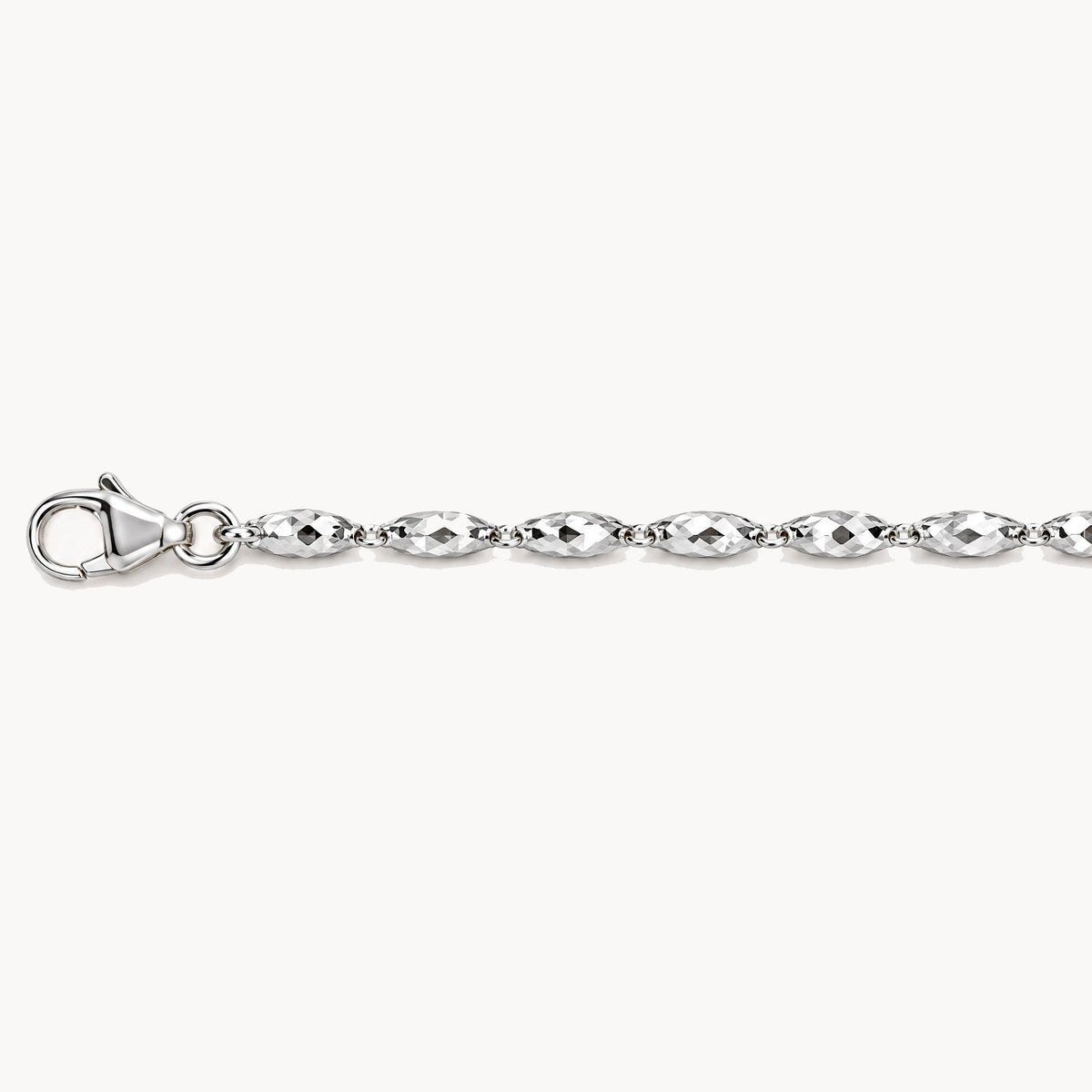 Armband & Kette in 925er Silber rhodiniert