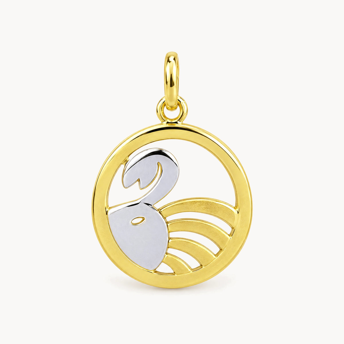 Sternzeichenanhänger in 333er Gelbgold – Sternzeichen Krebs