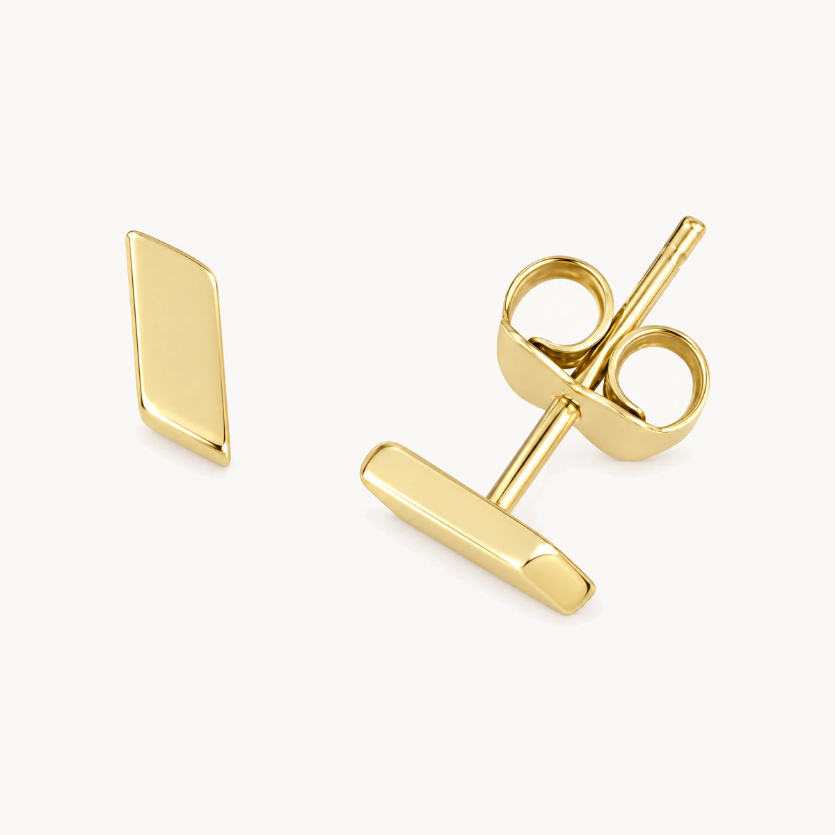 Ohrstecker in 333er Gelbgold