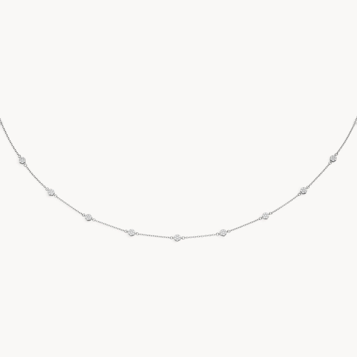 Armband & Kette in Gold mit Zirkonia