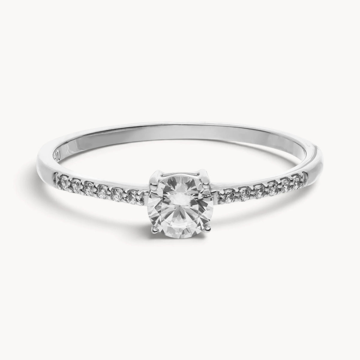 Ring in 333er Gold mit Zirkonia, Mehrsteiner