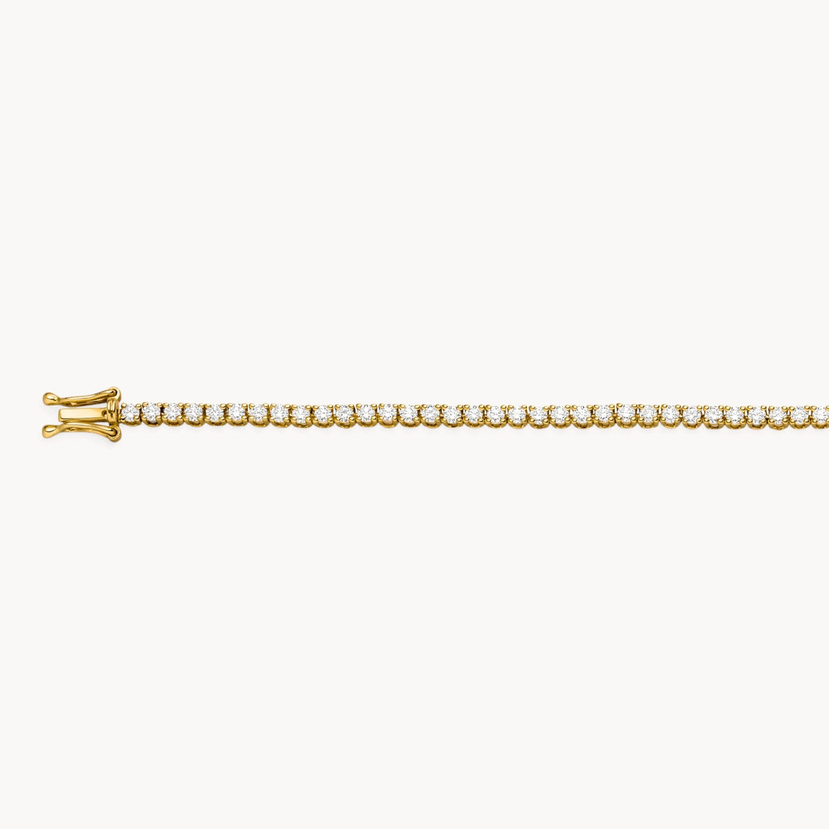 Tennisarmband in 585er Gold mit Diamant