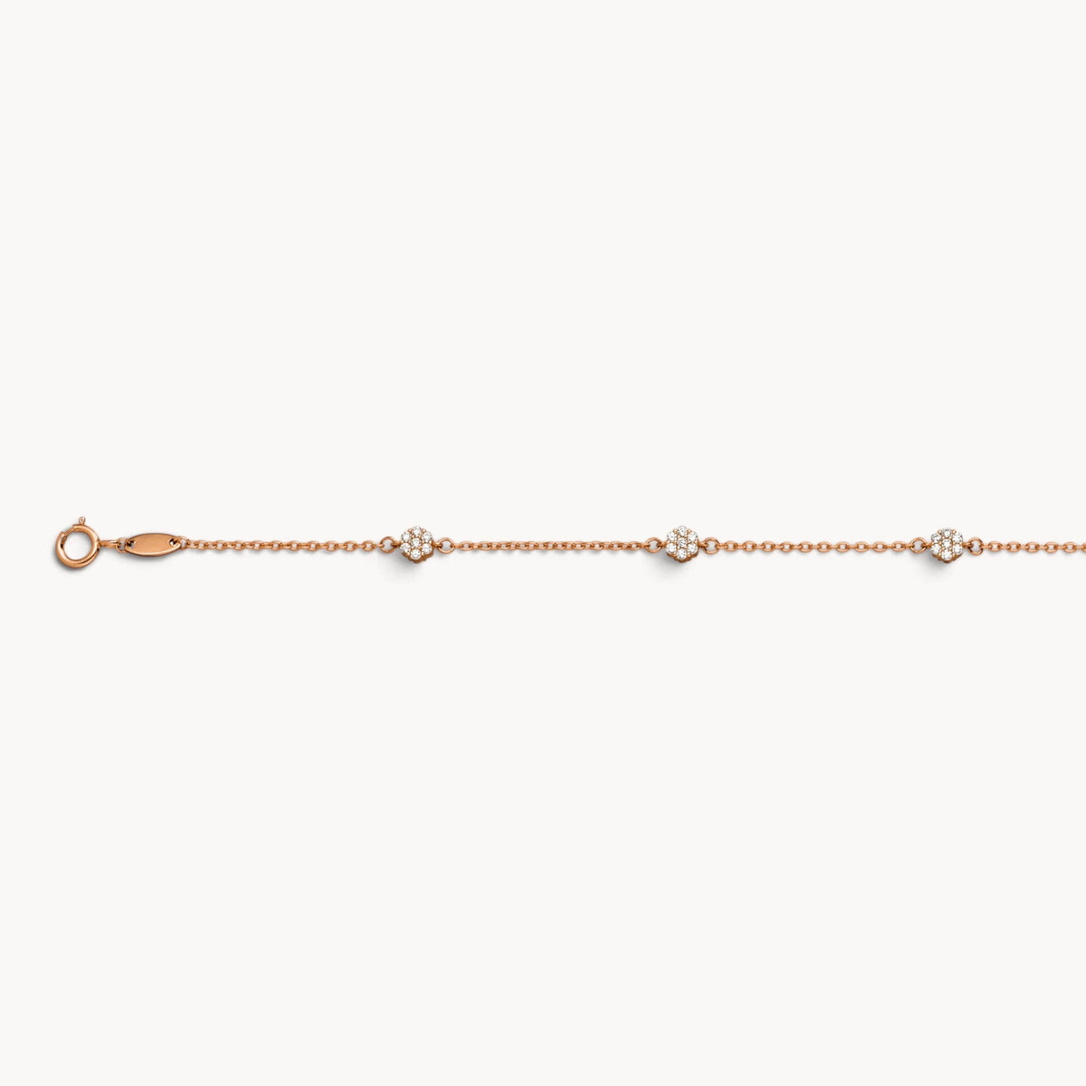 Armband & Kette in Gold mit Zirkonia