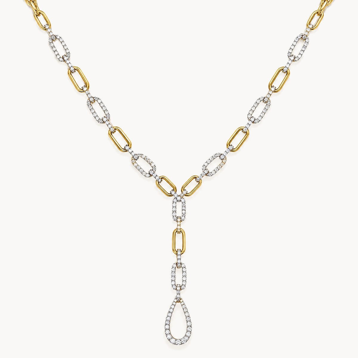 Collier in 750er Gelbgold mit Diamant