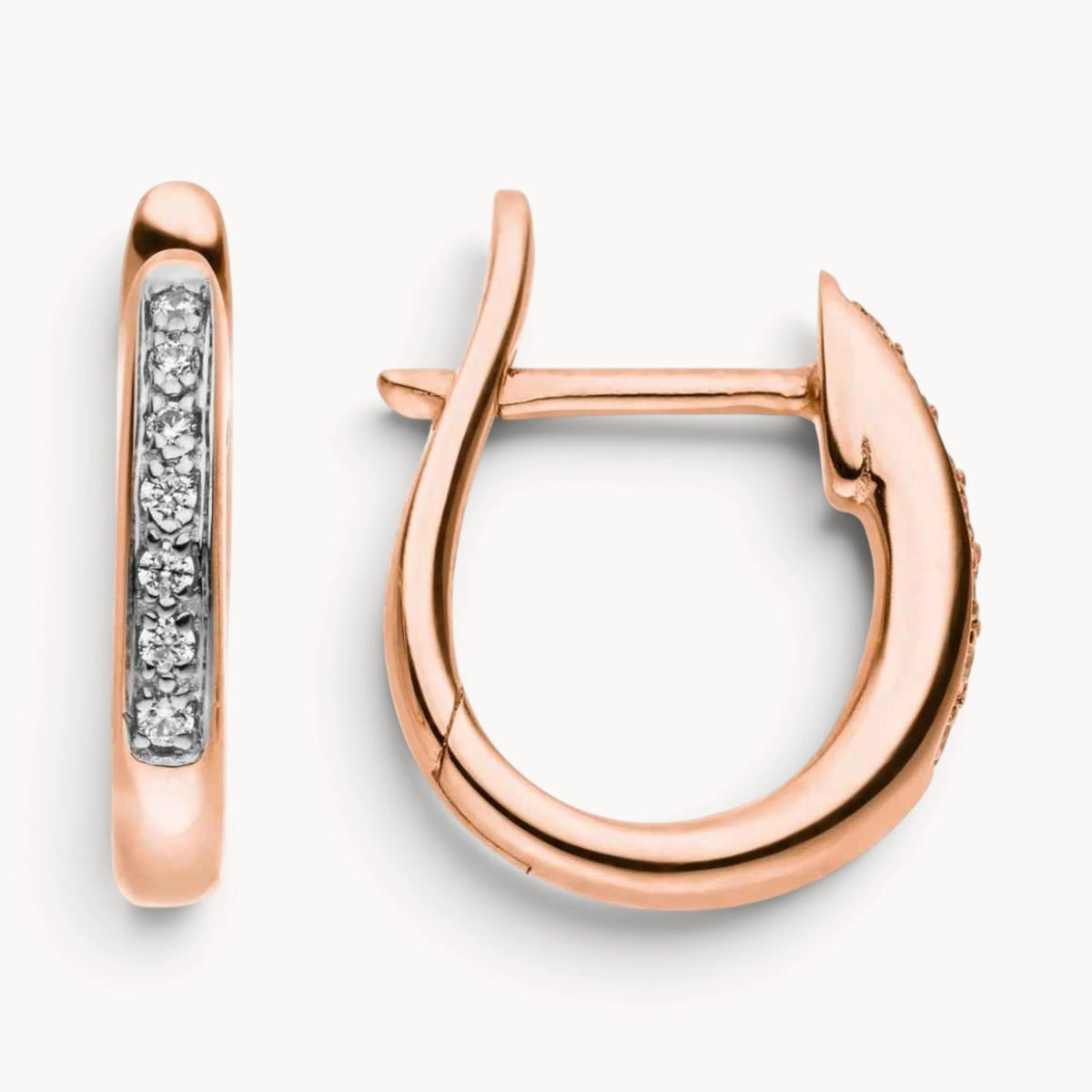 Creole in 333er Gold mit Zirkonia
