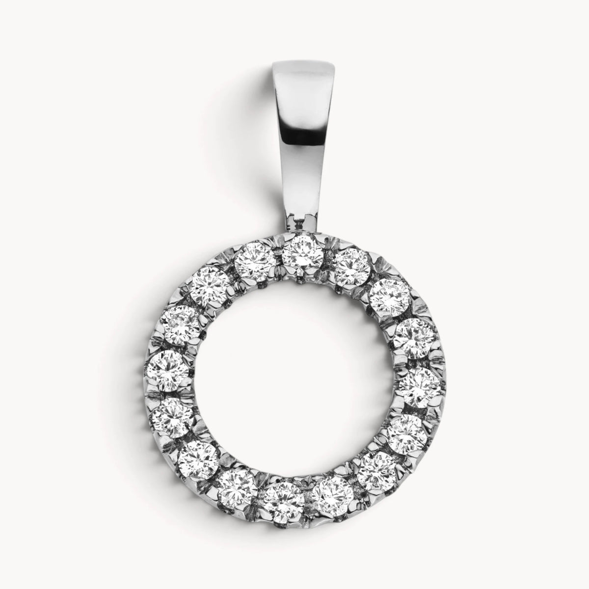 Anhänger in 585er Gold mit Diamant