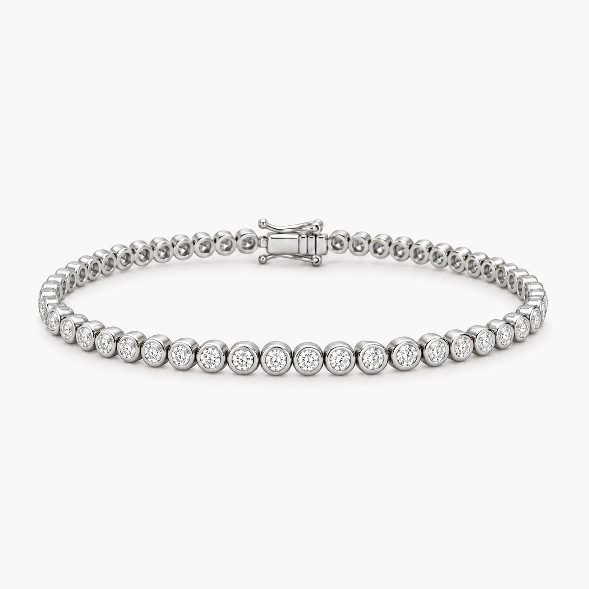 Tennisarmband in 925er Silber mit Zirkonia