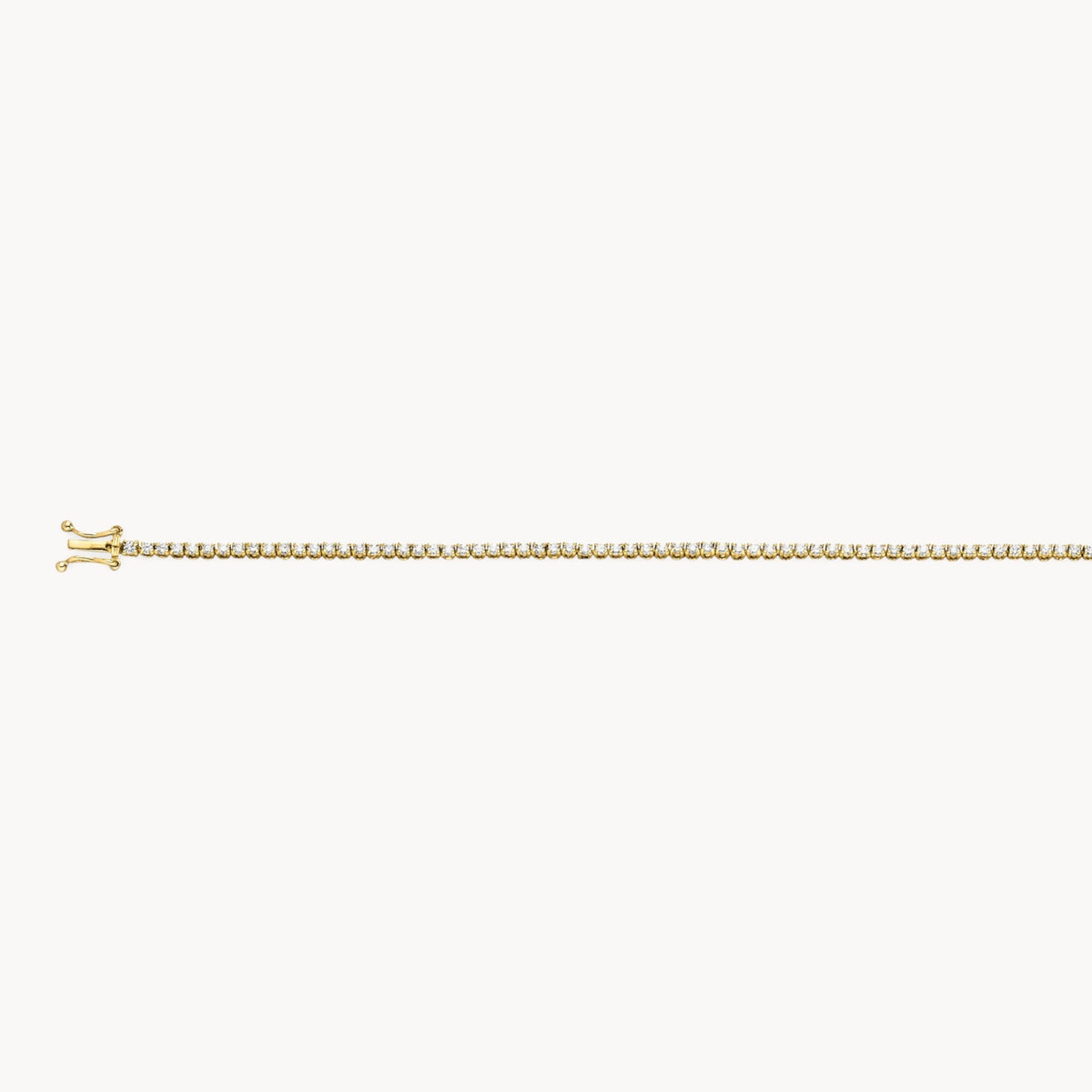 Tennisarmband in 585er Gold mit Diamant