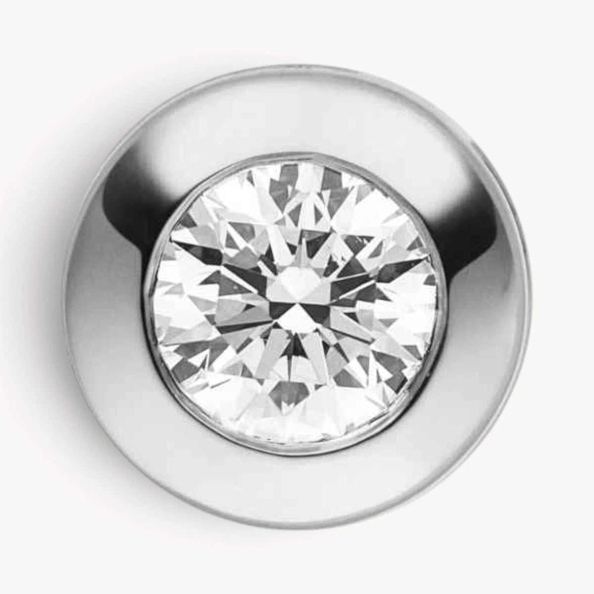 Anhänger in 585er Gold mit Diamant