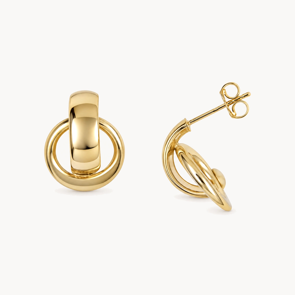 Ohrstecker in 333er Gelbgold