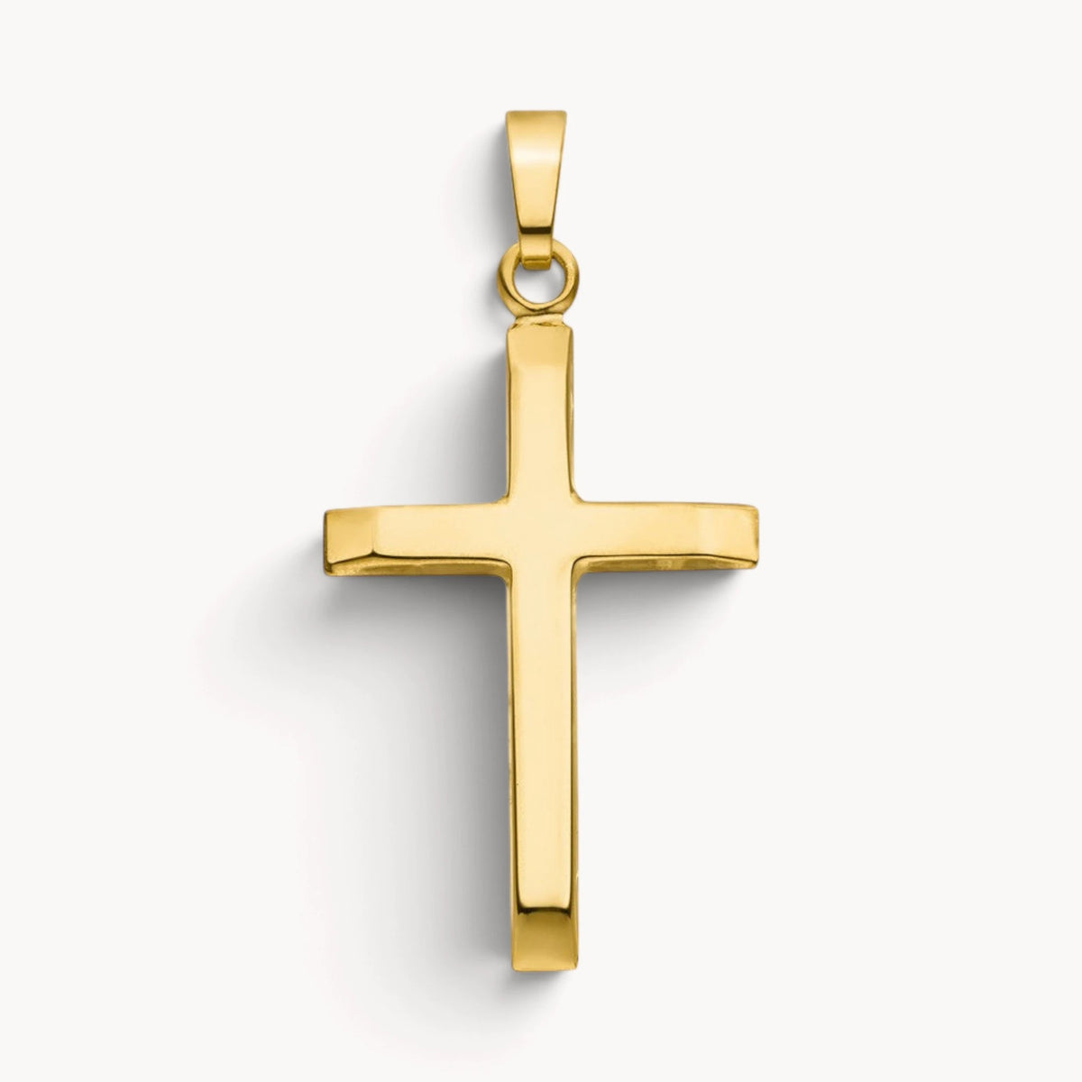Kreuzanhänger in Gold & Silber