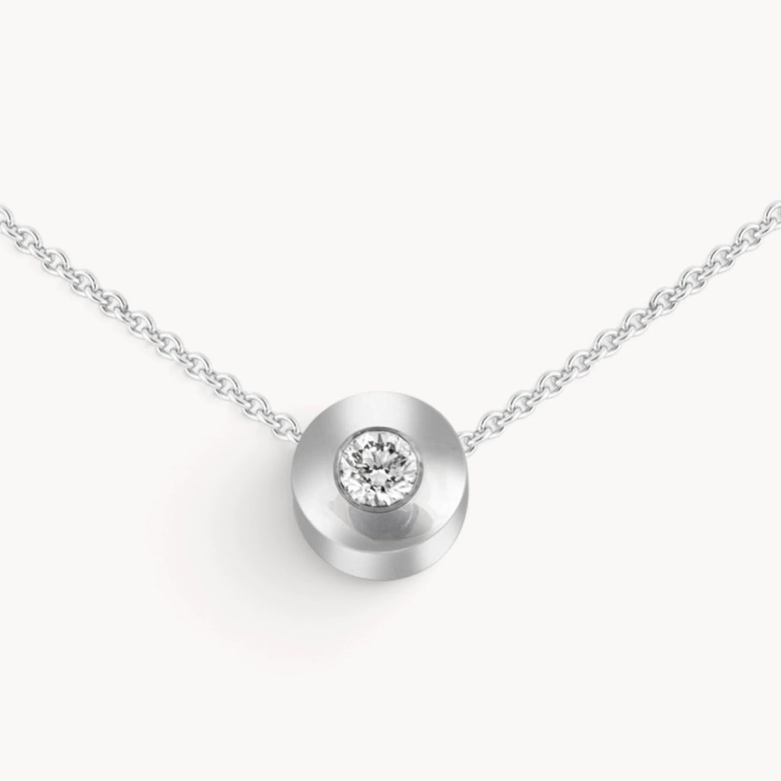Anhänger in 585er Gold mit Diamant