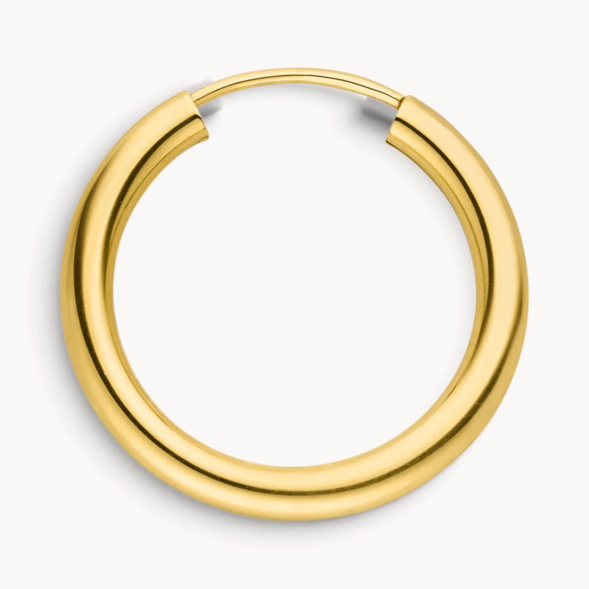 Runddrahtcreole in 333er Gelbgold