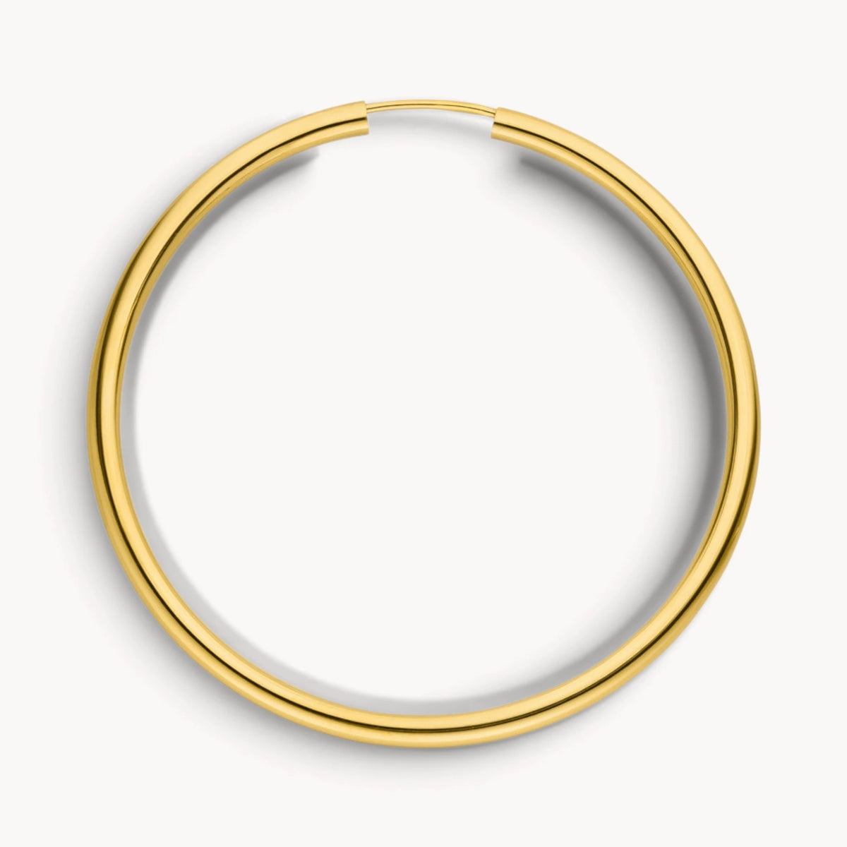 Runddrahtcreole in 333er Gelbgold