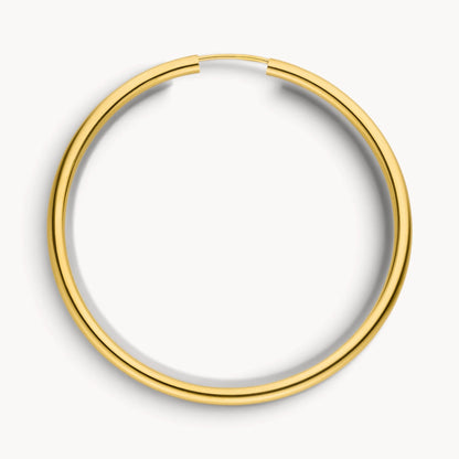 Runddrahtcreole in 333er Gelbgold