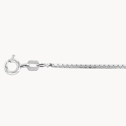 Collierkette Venezia diamantiert, 1,2 mm