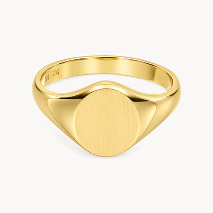 Herrenring in 585er Gelbgold