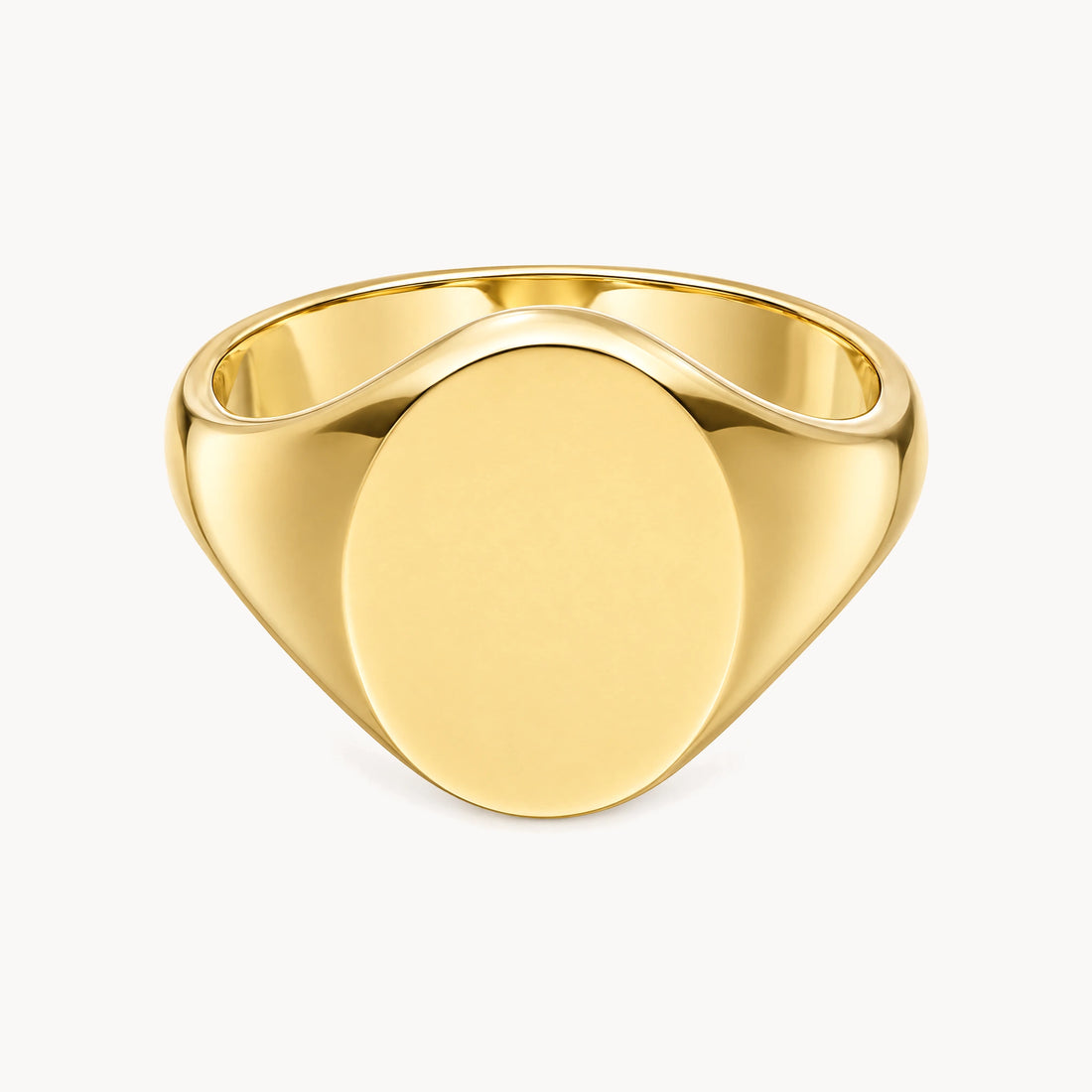 Herrenring in 585er Gelbgold