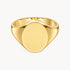 Herrenring in 585er Gelbgold