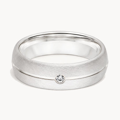 Freundschaftsring in 925er Silber mit Zirkonia