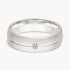 Freundschaftsring in 925er Silber mit Zirkonia