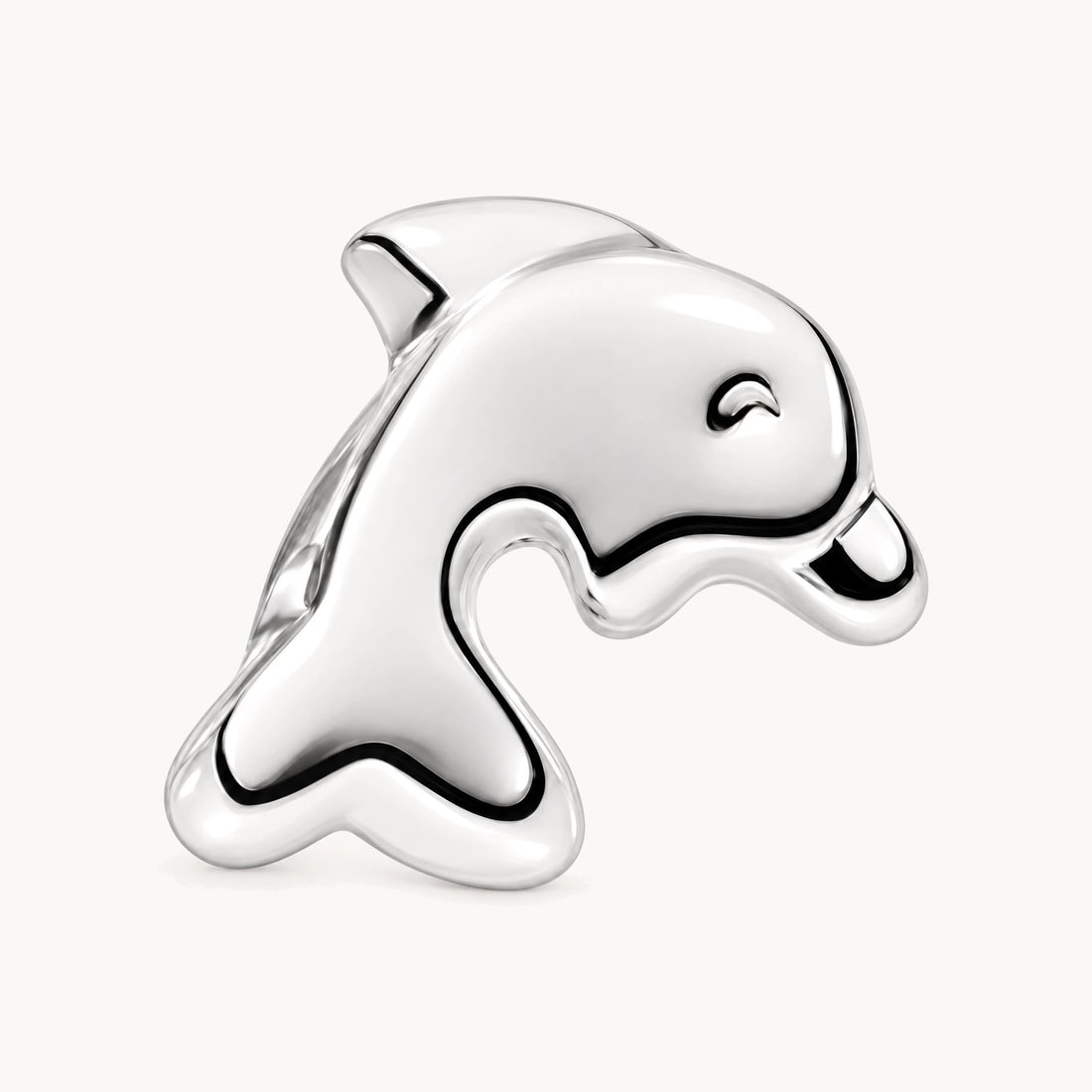 Ohrstecker „Delfin“ in 925er Silber