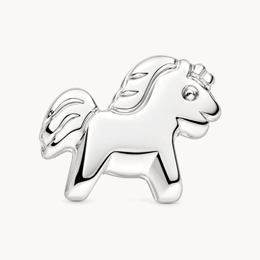 Ohrstecker „Pferd“ in 925er Silber