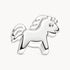 Ohrstecker „Pferd“ in 925er Silber