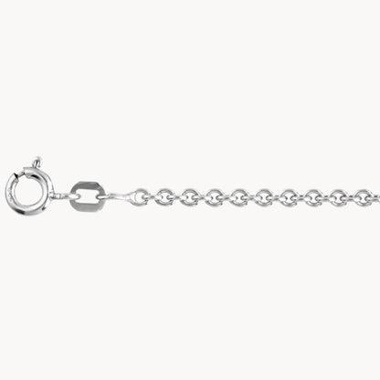 Collierkette Anker rund, 2,4 mm