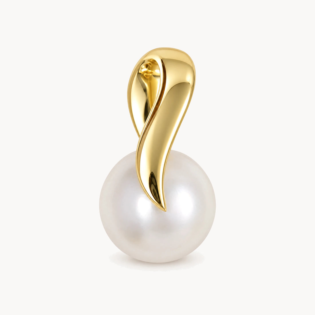 Anhänger in 585er Gelbgold mit Zuchtperle