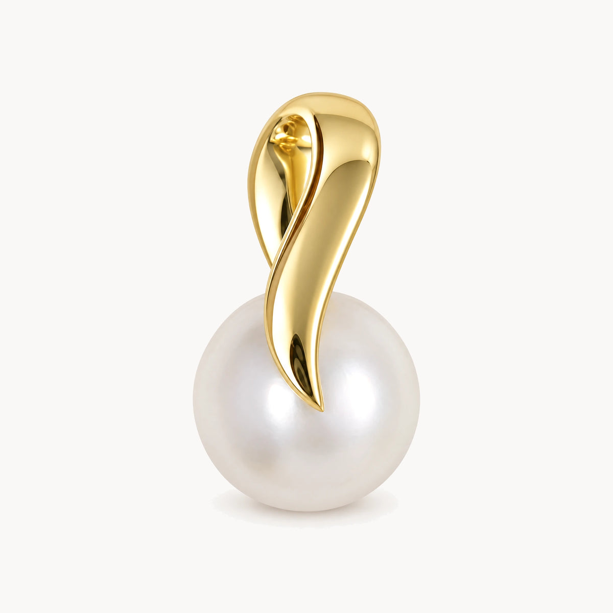 Anhänger in 585er Gelbgold mit Zuchtperle