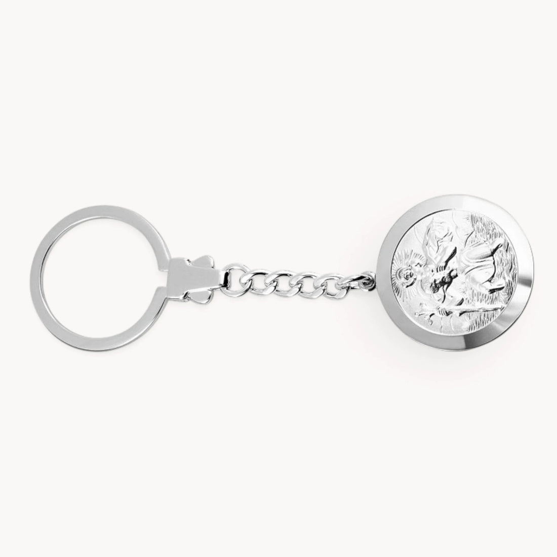 Schlüsselkette in Alpacca &amp; Silber
