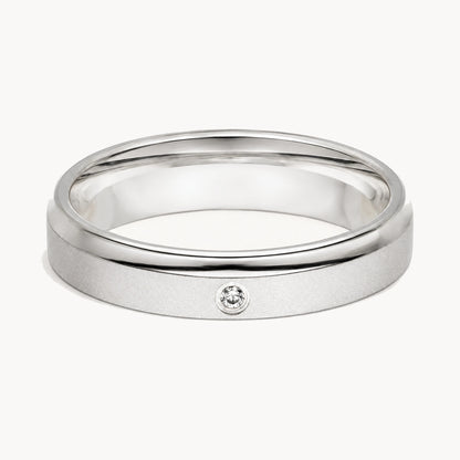 Freundschaftsring in 925er Silber mit Zirkonia