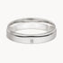 Freundschaftsring in 925er Silber mit Zirkonia
