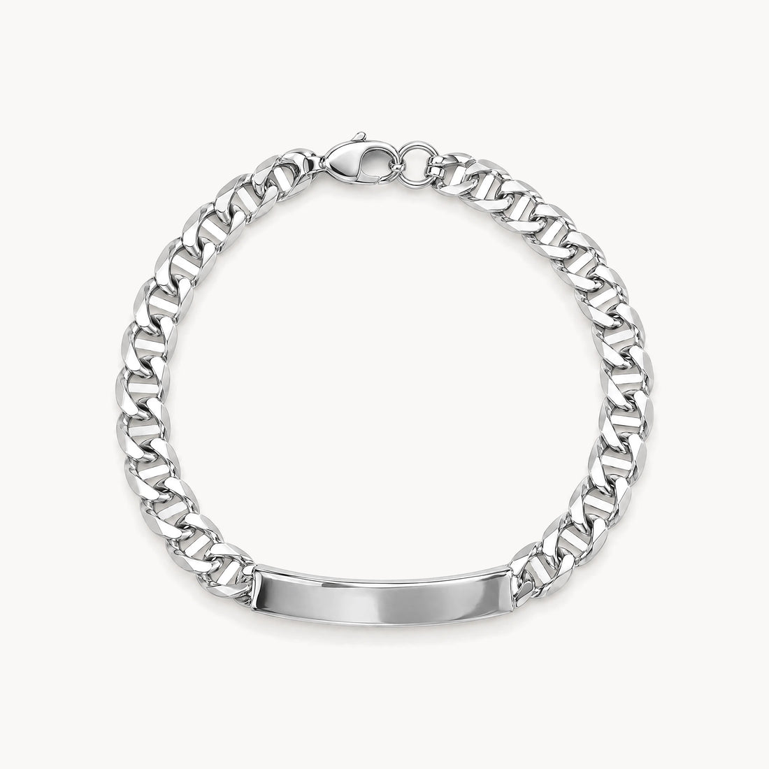 Identitätsband in 925er Silber