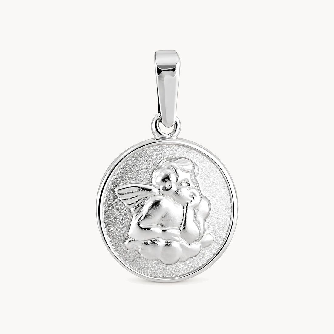 Medaille „Schutzengel“ in 925er Silber