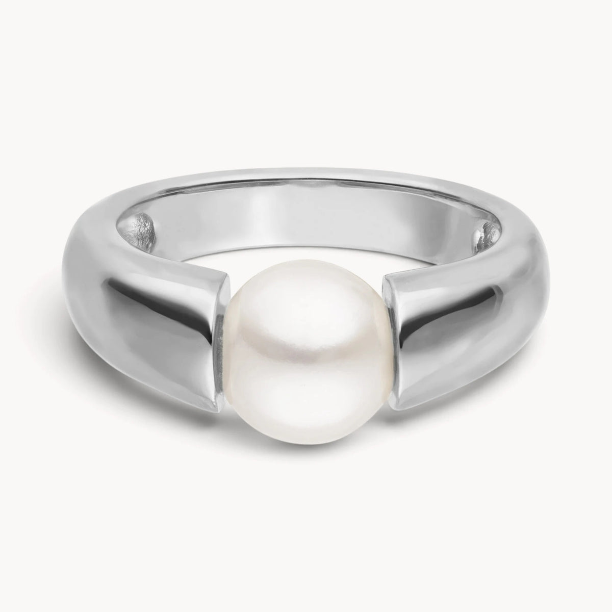 Ring in 585er Gold mit Zuchtperle